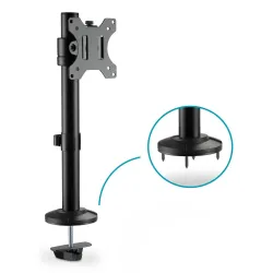 Uchwyt biurkowy kolumnowy pojedynczy (zacisk) DIGITUS | PartsPC.pl