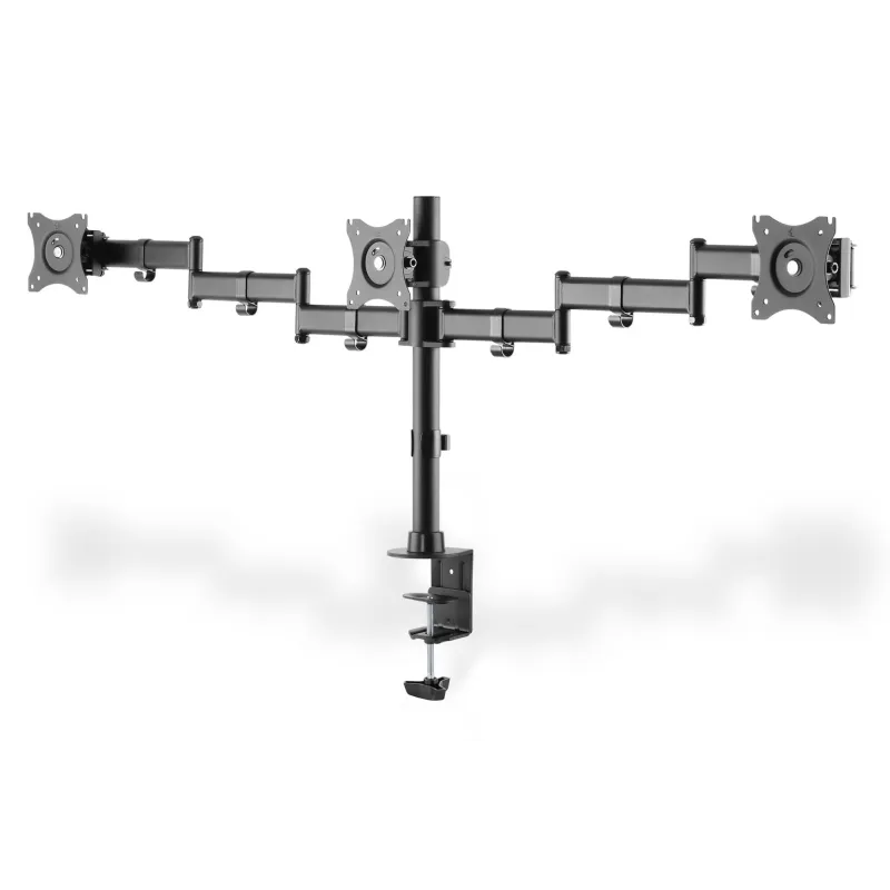 Stojak biurkowy potrójny z zaciskiem DIGITUS, 3xLCD, | PartsPC.pl