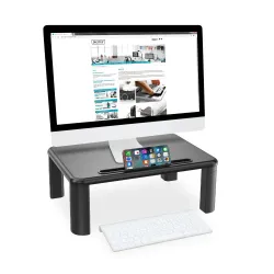 Podstawka pod monitor DIGITUS regulowana z drewnianym | PartsPC.pl
