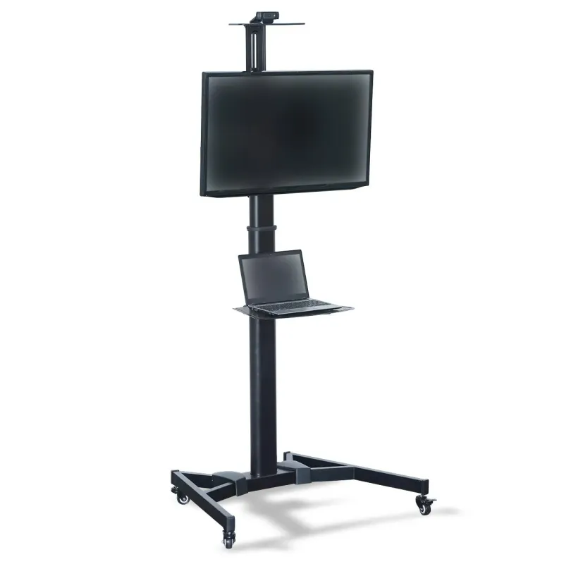 Stojak mobilny pojedynczy z półką DIGITUS 1xLCD max. 70" | PartsPC.pl