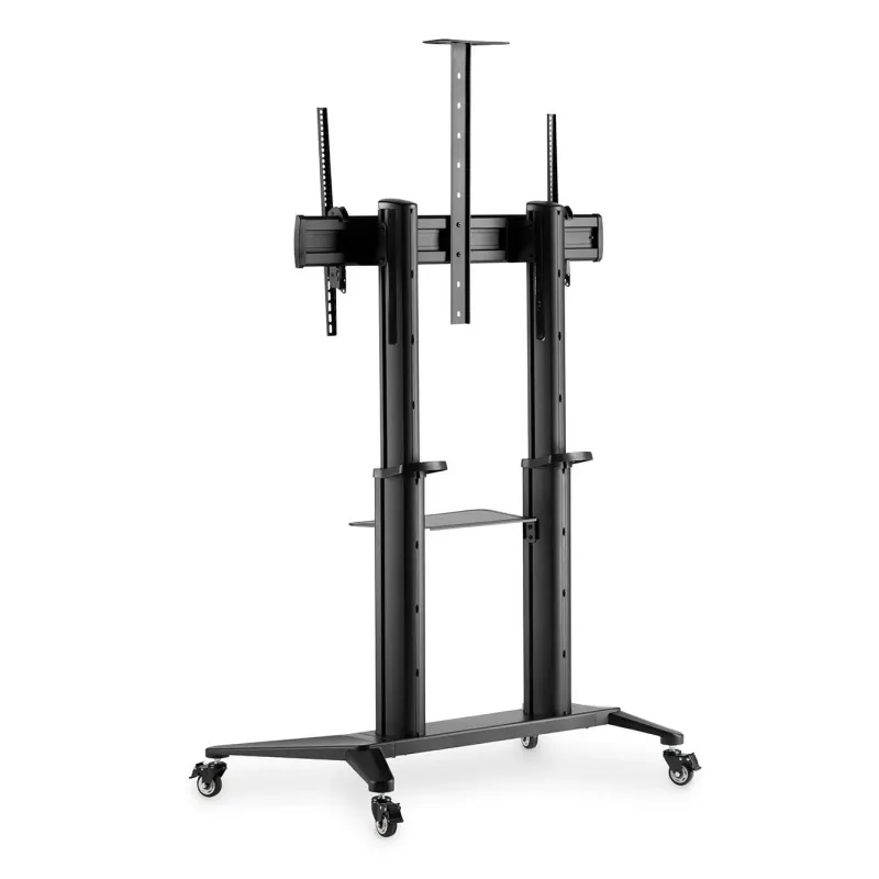 Stojak mobilny pojedynczy DIGITUS z półką i uchwytem na | PartsPC.pl