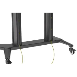 Stojak mobilny pojedynczy DIGITUS z półką i uchwytem na | PartsPC.pl