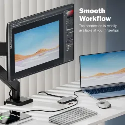 Stacja dokująca DIGITUS USB Typ C 7-portów HDMI 4K/60Hz | PartsPC.pl