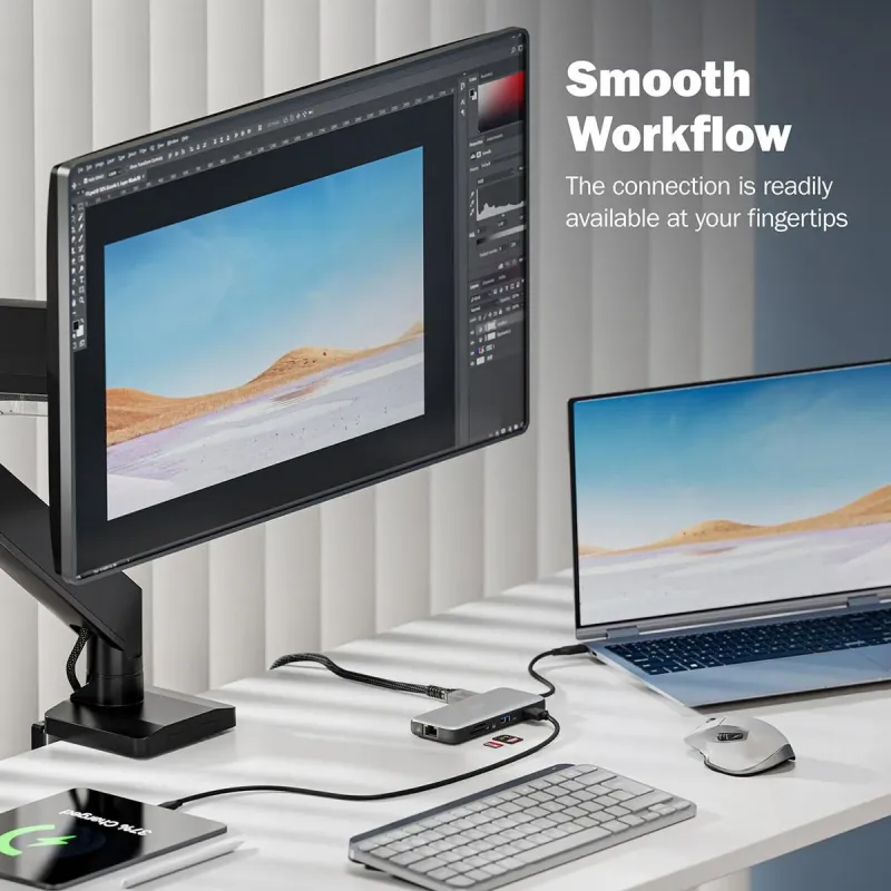 Stacja dokująca DIGITUS USB Typ C 7-portów HDMI 4K/60Hz | PartsPC.pl