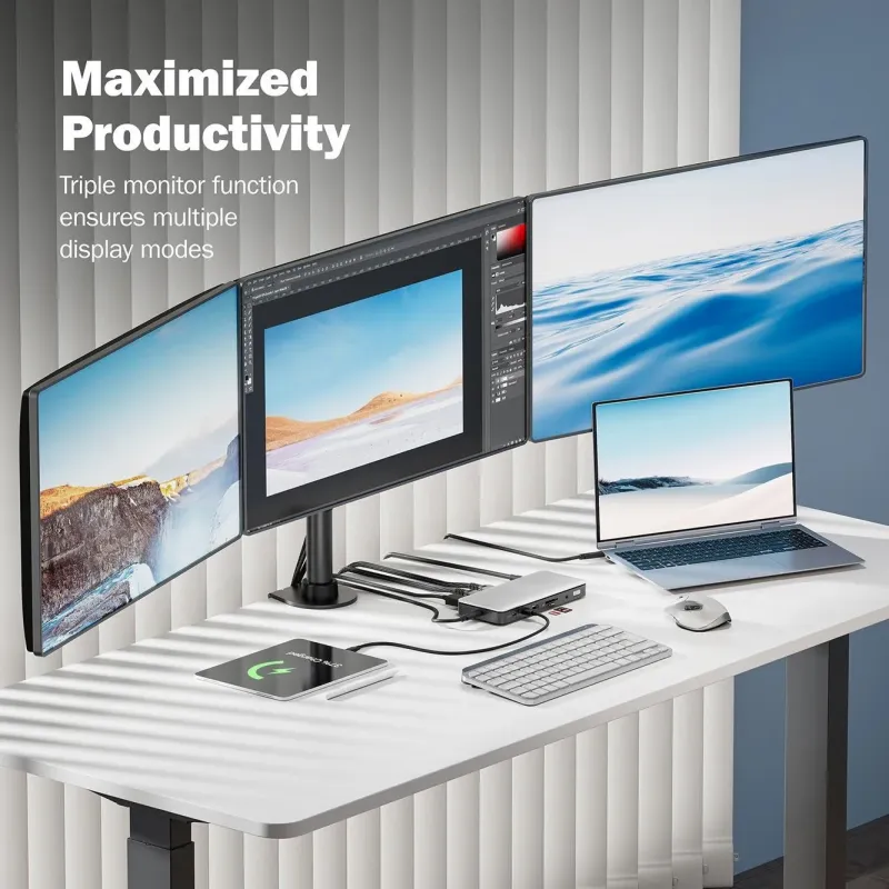 Stacja dokująca DIGITUS USB Typ C 11-portów 2x HDMI 1x | PartsPC.pl