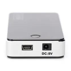 Hub USB DIGITUS DA-70222 7xUSB 2.0, aktywny, czarny | PartsPC.pl