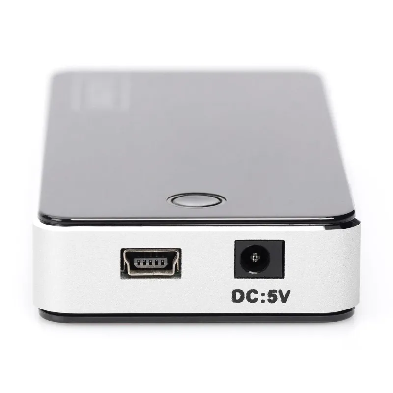 Hub USB DIGITUS DA-70222 7xUSB 2.0, aktywny, czarny | PartsPC.pl
