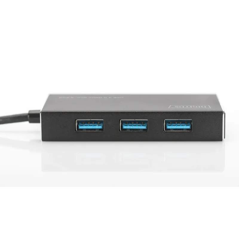 Hub/Koncentrator DIGITUS 4-portowy USB 3.0 SuperSpeed, | PartsPC.pl