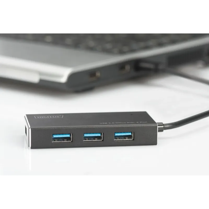 Hub/Koncentrator DIGITUS 4-portowy USB 3.0 SuperSpeed, | PartsPC.pl