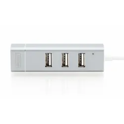 Hub/Koncentrator 3-portowy DIGITUS USB 2.0 HighSpeed Typ | PartsPC.pl