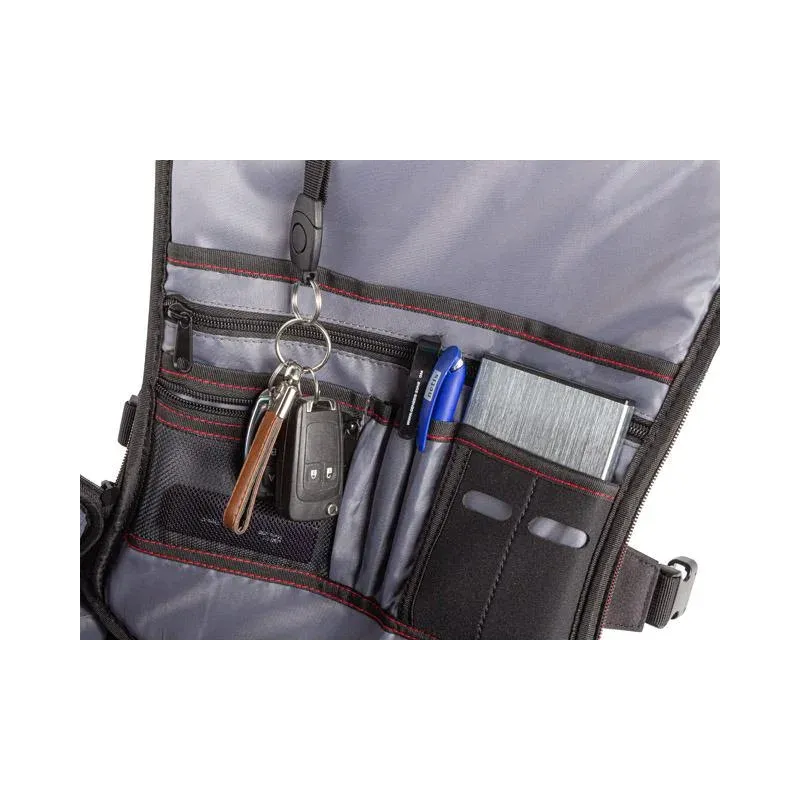 Plecak do notebooka Genesis Pallad 550 15,6"/17,3" czarny | PartsPC.pl