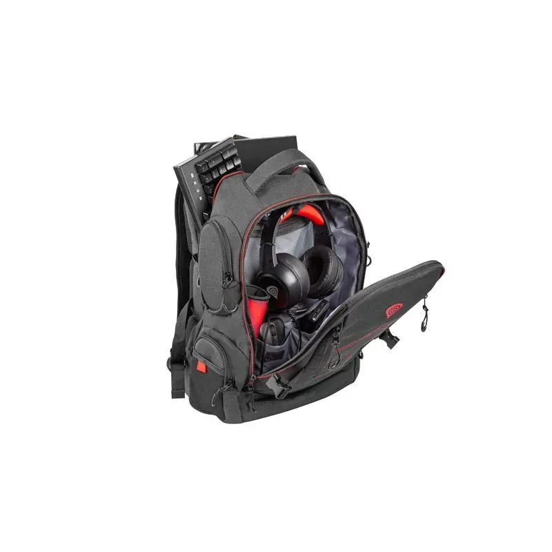 Plecak do notebooka Genesis Pallad 550 15,6"/17,3" czarny | PartsPC.pl