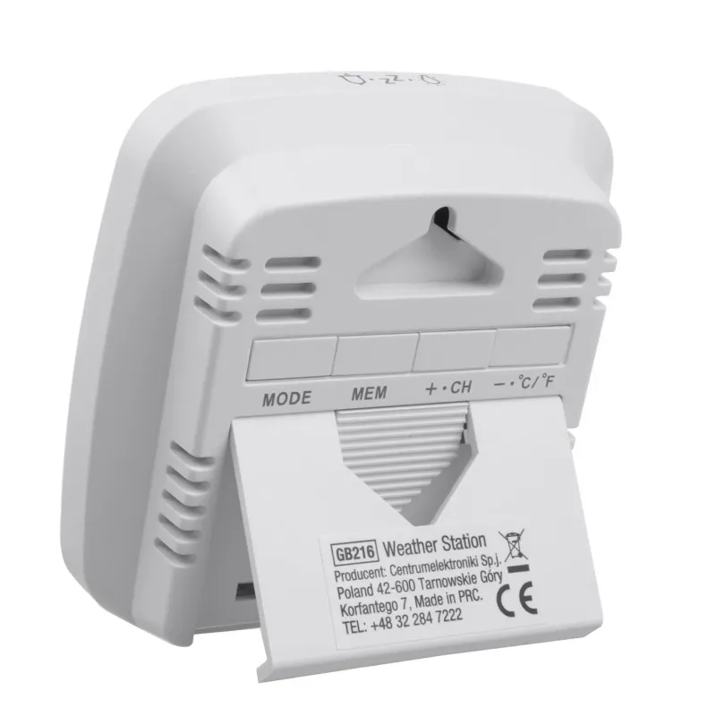 Stacja pogodowa GreenBlue GB216 z termometrem basenowym, zasięg 60m,