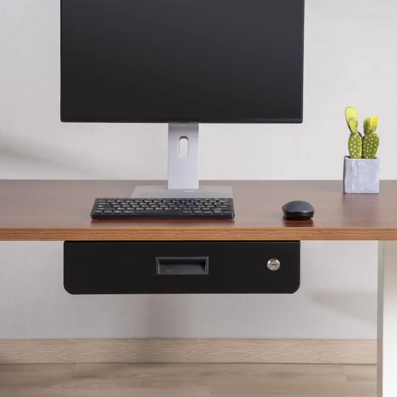 Szuflada ergonomiczna podbiurkowa na kluczyk Maclean | PartsPC.pl