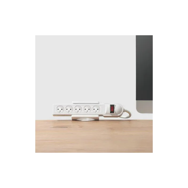 Uchwyt biurkowy do listwy zasilającej Maclean MC-808 | PartsPC.pl