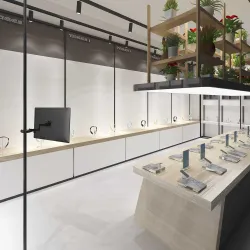 Uchwyt monitora na rurkę / słupek 28-60mm Maclean MC-984... | PartsPC.pl