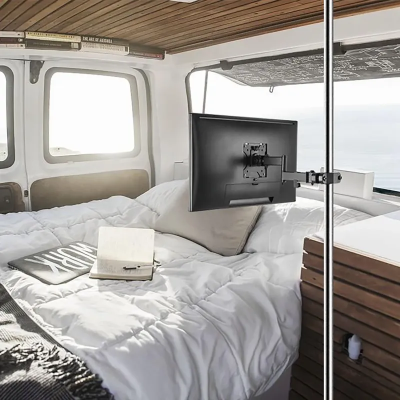 Uchwyt monitora na rurkę / słupek 28-60mm Maclean MC-984... | PartsPC.pl