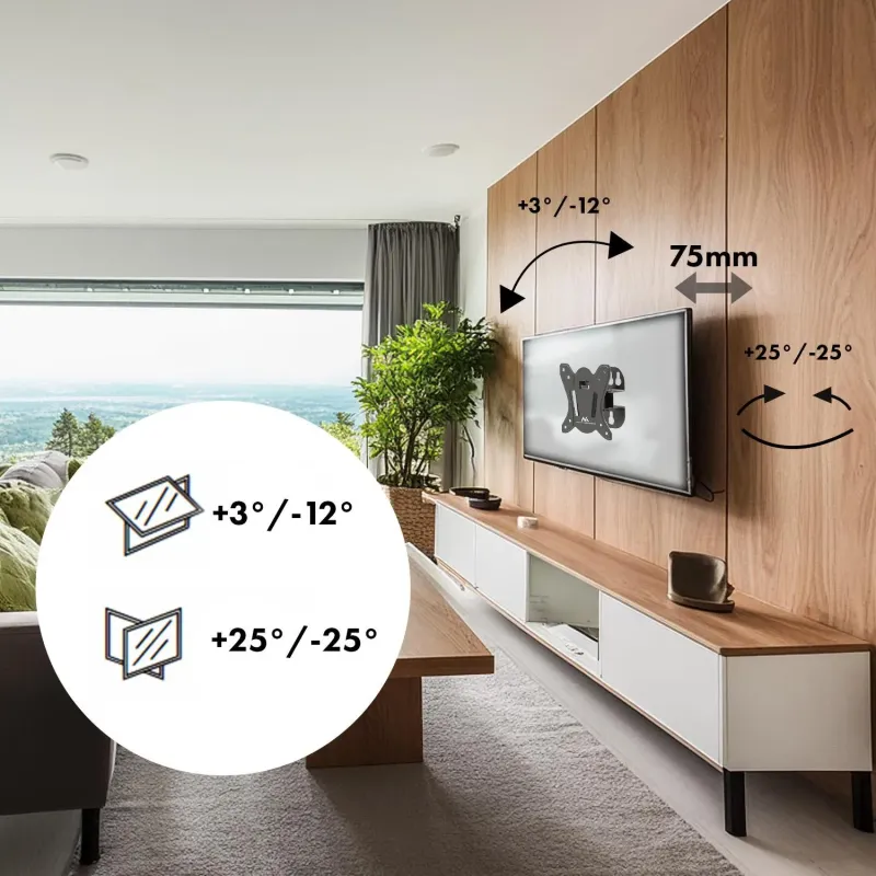 Uchwyt do telewizora lub monitora Maclean MC-415, max. | PartsPC.pl