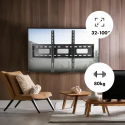 Uchwyt do TV Maclean MC-419, max VESA 600x400, 32-100"... | PartsPC.pl