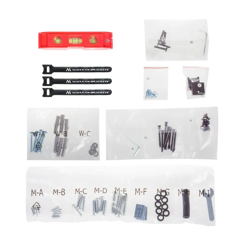 Uchwyt do TV Maclean MC-423, max VESA 800x600, 43-100", | PartsPC.pl