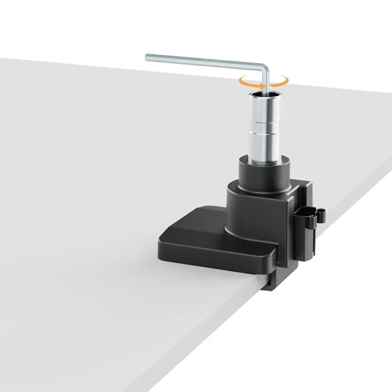 Uchwyt do monitora Maclean MC-968, podwójne ramię, ze... | PartsPC.pl