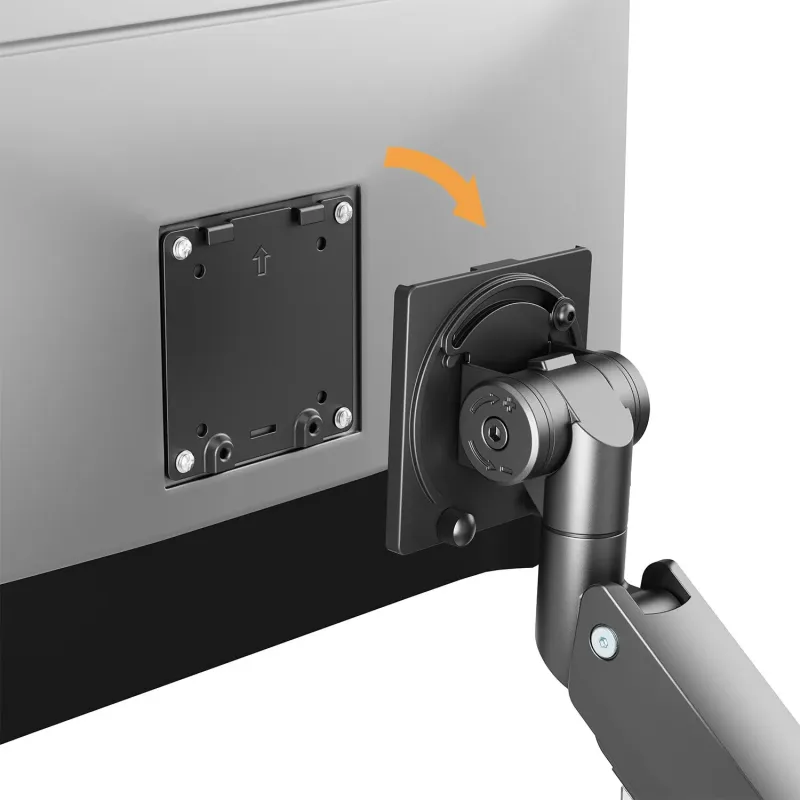 Uchwyt do monitora Maclean MC-968, podwójne ramię, ze... | PartsPC.pl