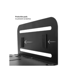 Wózek uchwyt na komputer Maclean MC-851 na kółkach, max | PartsPC.pl