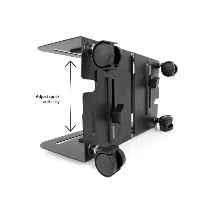 Wózek uchwyt na komputer Maclean MC-851 na kółkach, max | PartsPC.pl