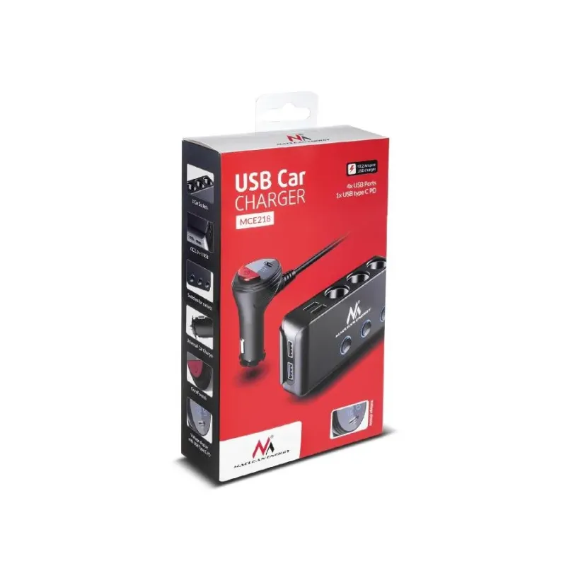 Rozdzielacz gniazda zapalniczki samochodowej Maclean | PartsPC.pl