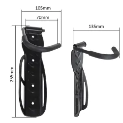 Uchwyt wieszak rowerowy ścienny Maclean MC-432 pionowy... | PartsPC.pl