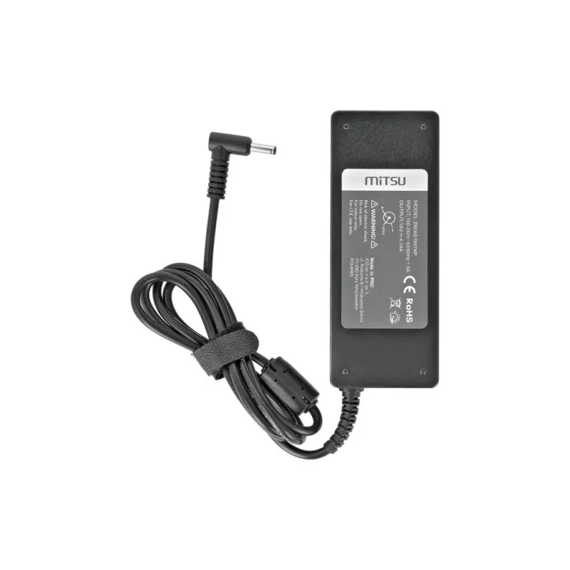 Zasilacz sieciowy Mitsu 19V 4.74A (4.5x3.0 pin) 90W do | PartsPC.pl