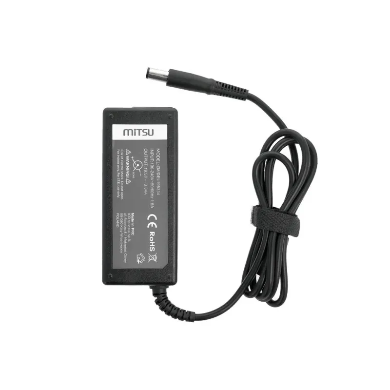 Zasilacz sieciowy Mitsu 19.5V 3.34A (7.4x5.0 pin) 65W do | PartsPC.pl