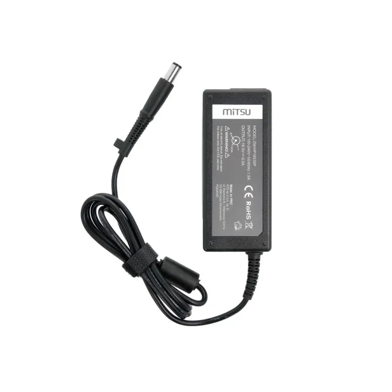 Zasilacz sieciowy Mitsu 18.5V 3.5A (7.4x5.0 pin) 65W d... | PartsPC.pl