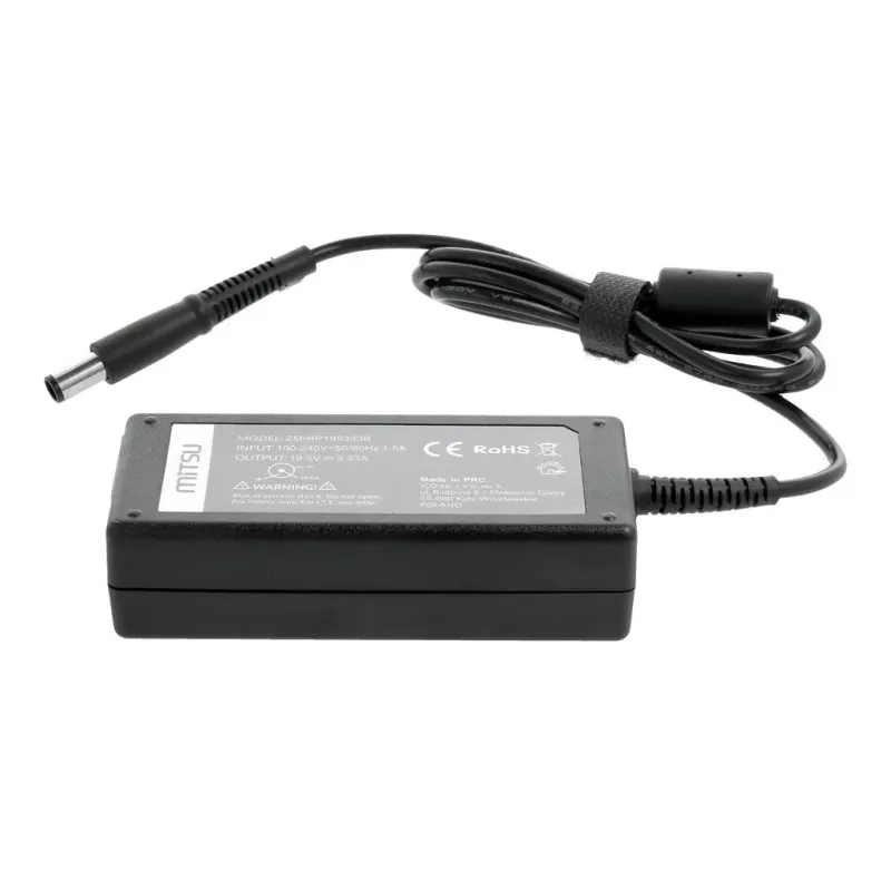 Zasilacz sieciowy Mitsu 19.5V 3.33A (7.4x5.0 pin) 65W ... | PartsPC.pl