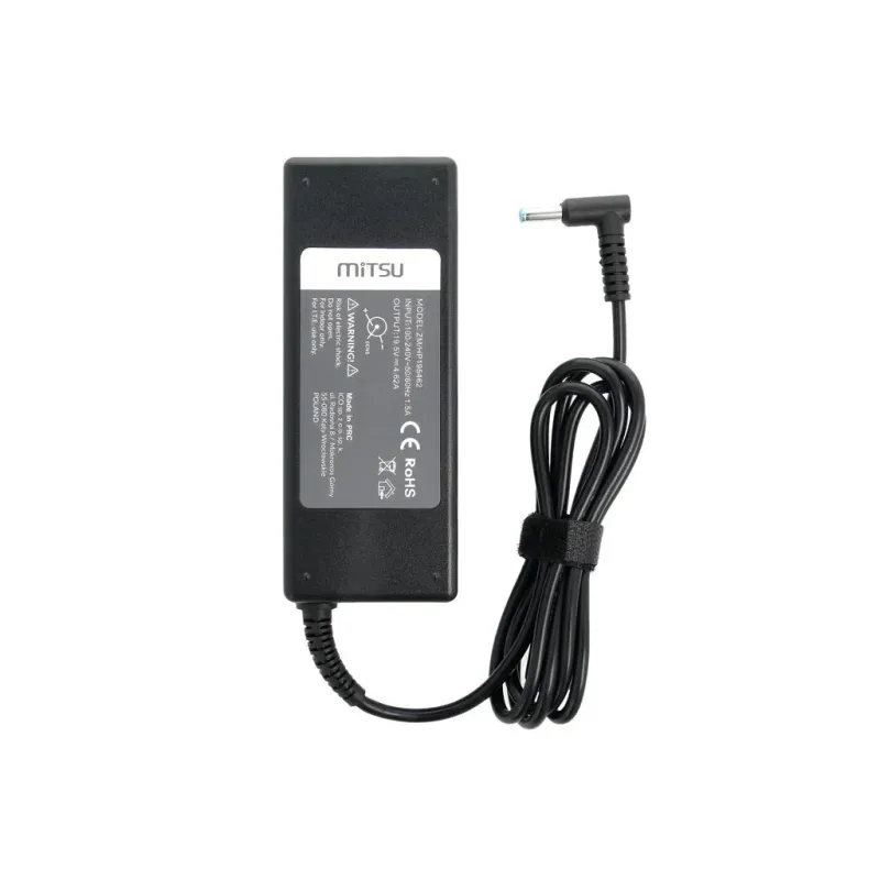Zasilacz sieciowy Mitsu 19.5V 4.62A (4.5x3.0 pin) 90W do | PartsPC.pl