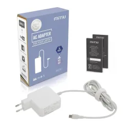 Zasilacz sieciowy Mitsu 45W USB-C, USBC, 5-20V, 2-3A (... | PartsPC.pl