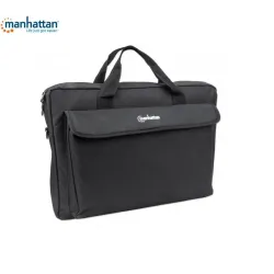 Torba do notebooka Manhattan London 17,3", czarna | PartsPC.pl