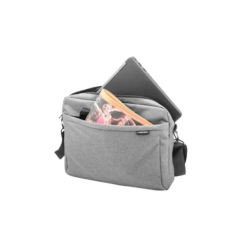 Torba do notebooka Natec Mustela grey 15,6" | PartsPC.pl