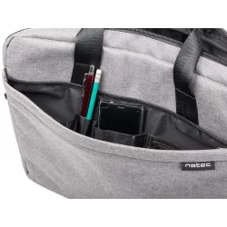Torba do notebooka Natec Mustela grey 15,6" | PartsPC.pl