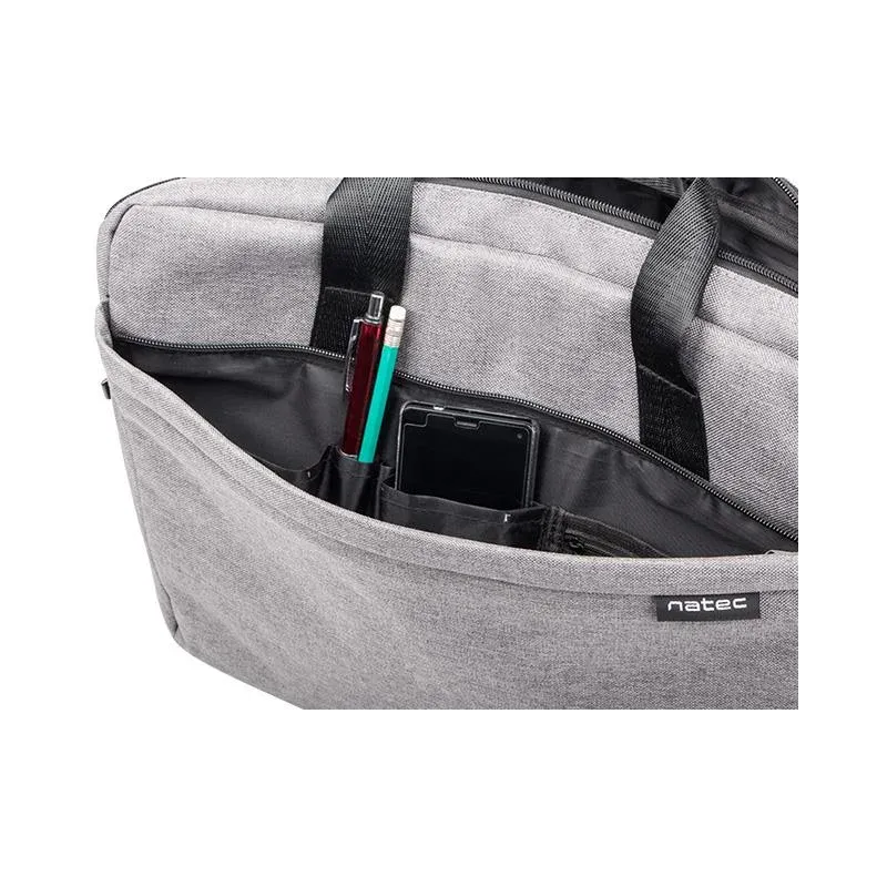 Torba do notebooka Natec Mustela grey 15,6" | PartsPC.pl