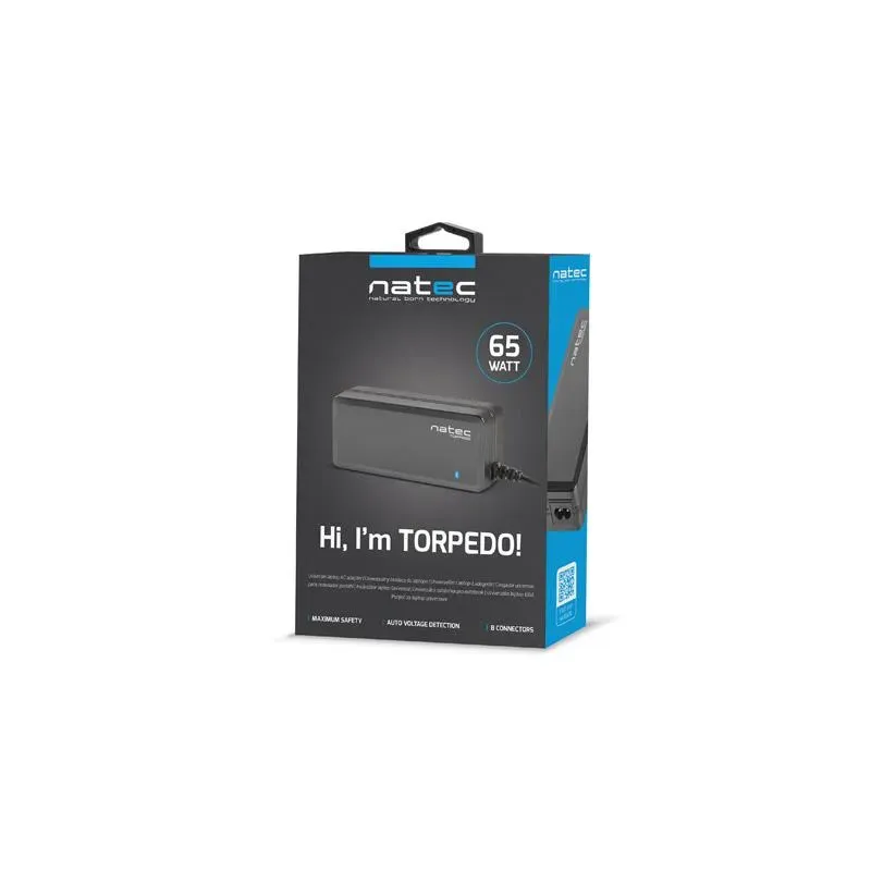Zasilacz sieciowy uniwersalny Natec Torpedo Uni-70 do... | PartsPC.pl