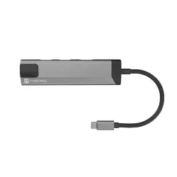 Stacja dokująca USB Natec Fowler GO Multiport USB-C PD, | PartsPC.pl