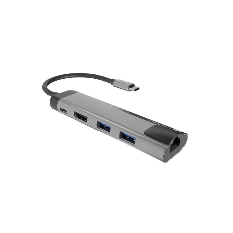 Stacja dokująca USB Natec Fowler GO Multiport USB-C PD, | PartsPC.pl