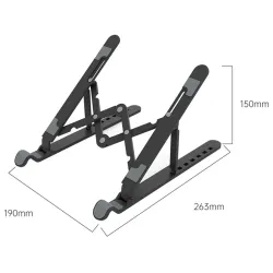 Podstawka do notebooka Orico PFB-A24-BK-BP składana | PartsPC.pl