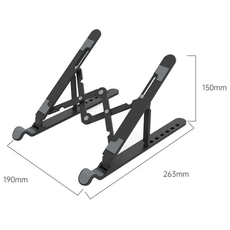 Podstawka do notebooka Orico PFB-A24-BK-BP składana | PartsPC.pl