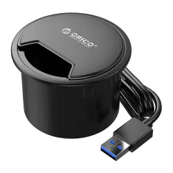 Hub USB Orico DESK-4U-BK-BP biurkowy 4 x USB 3.1 | PartsPC.pl