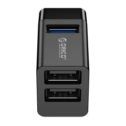 Hub USB Orico MINI-U32-BK-BP mini bez kabla 3 porty | PartsPC.pl