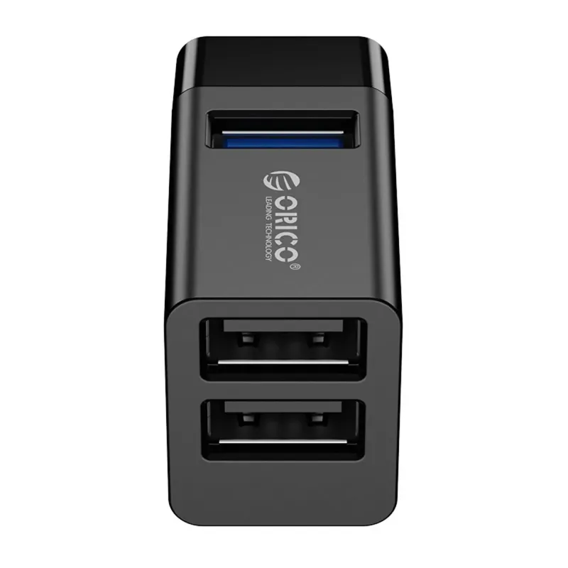 Hub USB Orico MINI-U32-BK-BP mini bez kabla 3 porty | PartsPC.pl