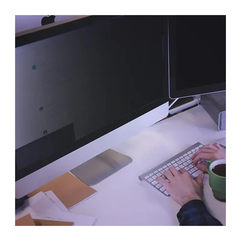 Filtr prywatyzujący RODO Qoltec 24" (16:9) | PartsPC.pl