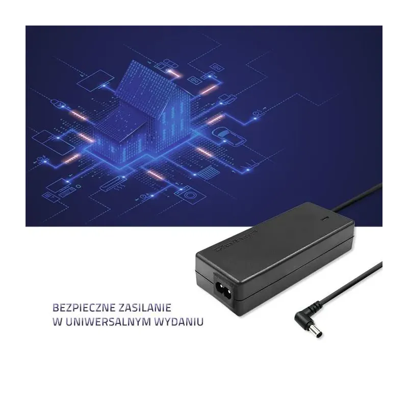 Zasilacz sieciowy Qoltec do Sony 90W 19,5V 4,7A | PartsPC.pl